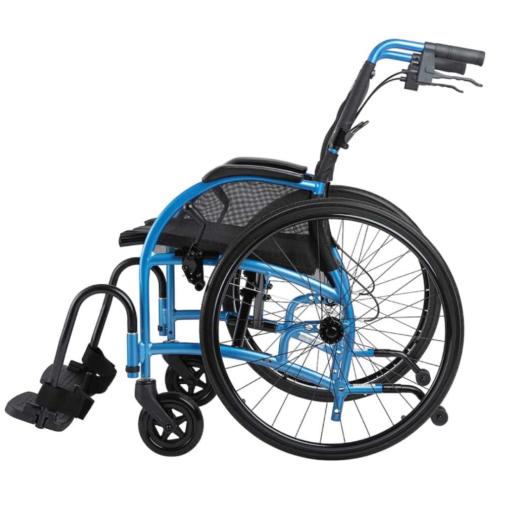 Lightweight Wheelchair With Hand Brakes Copper Star Home Medical